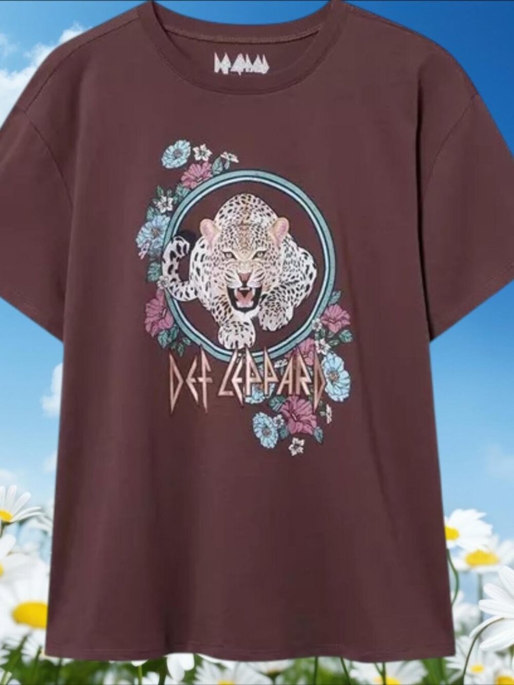 NEW - DEF LEPPARD COTTON CREW TEE -  TORRID - SIZE 1X